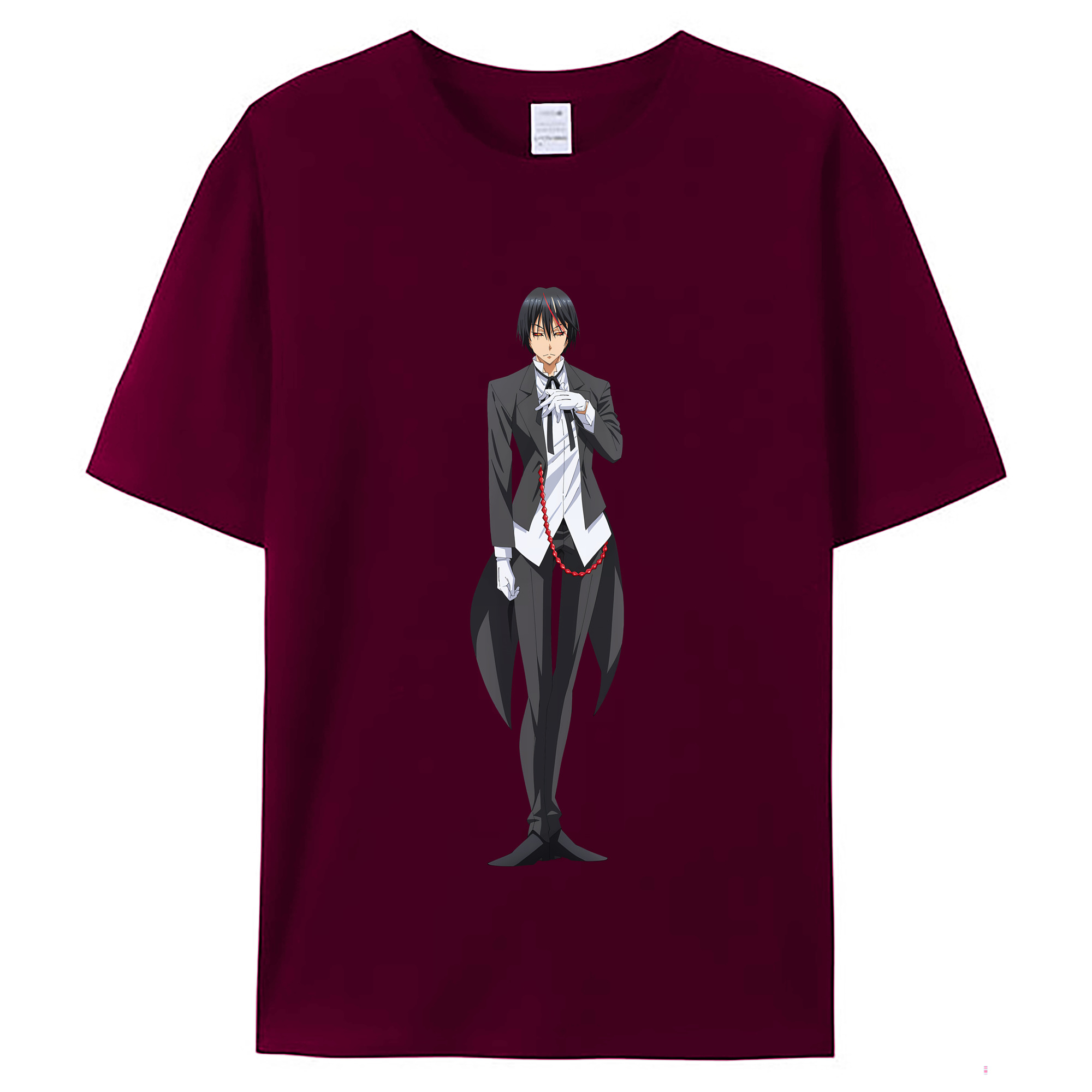 （画像用） 転スラ Regarding Reincarnated to Slime レディースカジュアルプリントTシャツ（綿100％）